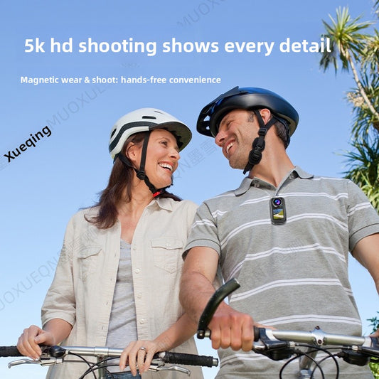 5K HD Anti-Shake Action Camera for Cycling and Vlogging