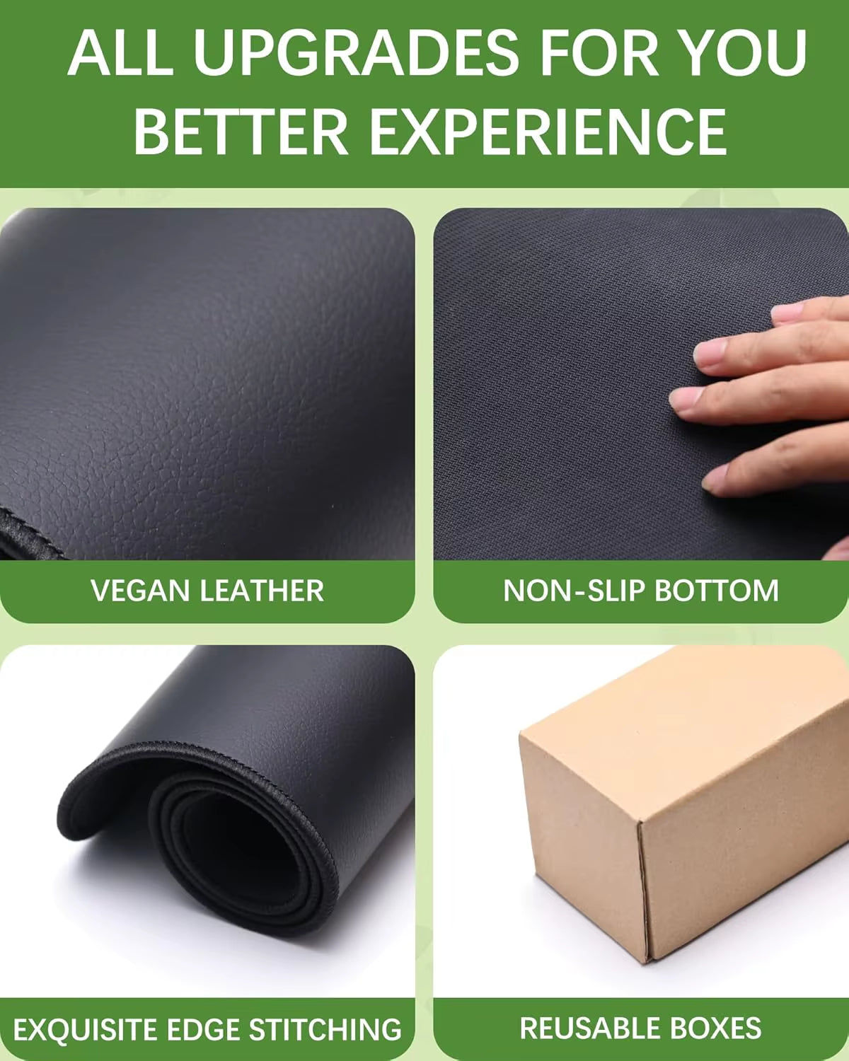 30X60CM Earthing Mat Grounding，Pad Grounding Mat for Desk for Improves Sleep,Enhanced Circulation,Reduces Inflammation & Pain