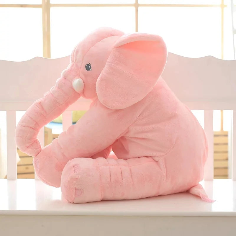 Large Soft Plush Elephant Toy - Ideal for Infants, Birthdays, and Gifts