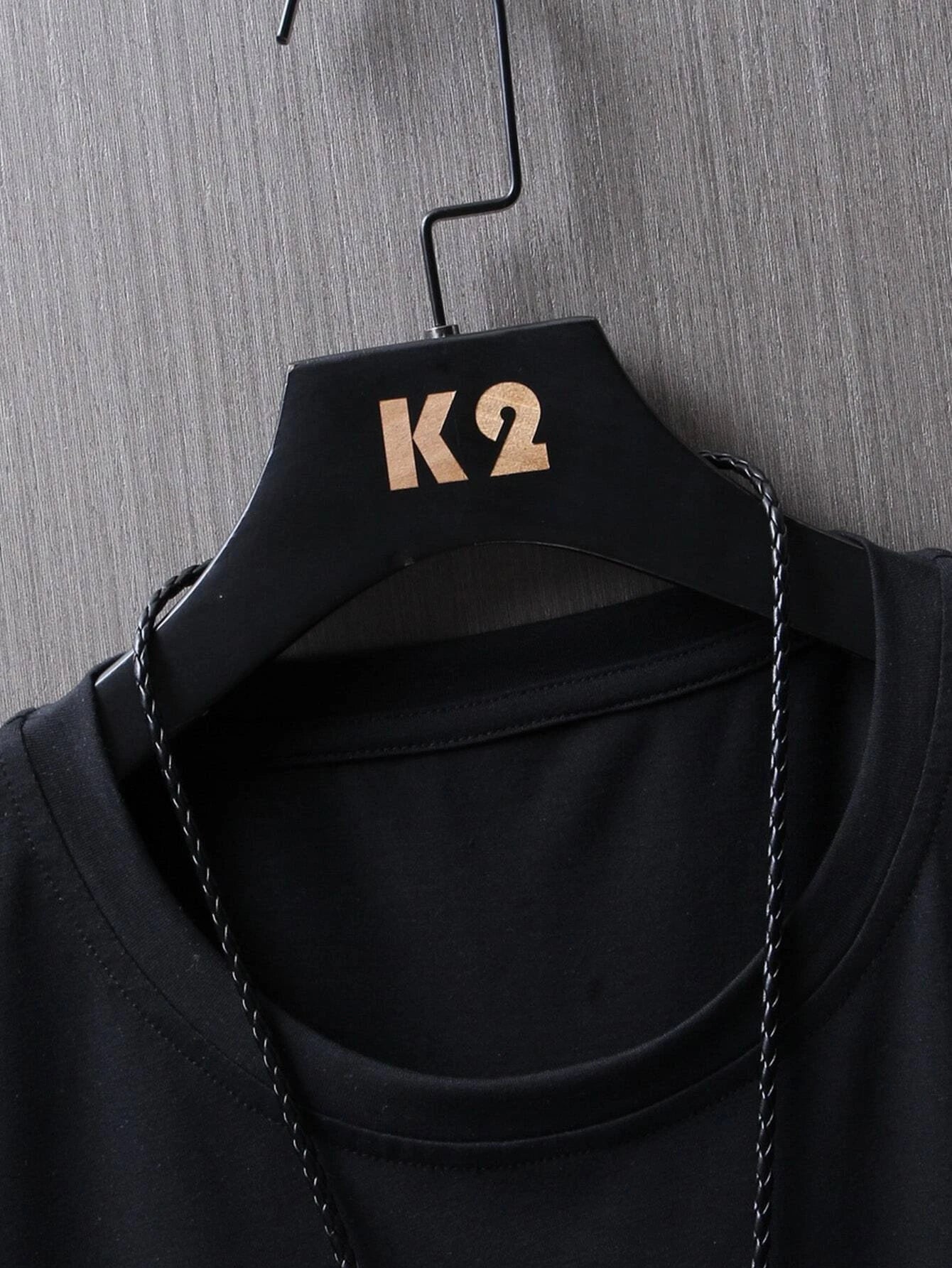 Manfinity Homme Men Cartoon Face Print Casual Short Sleeve Tee, Boyfriend Gift, for Work